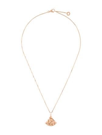 Bvlgari 18K Diamond Divas' Dream Pendant Necklace
