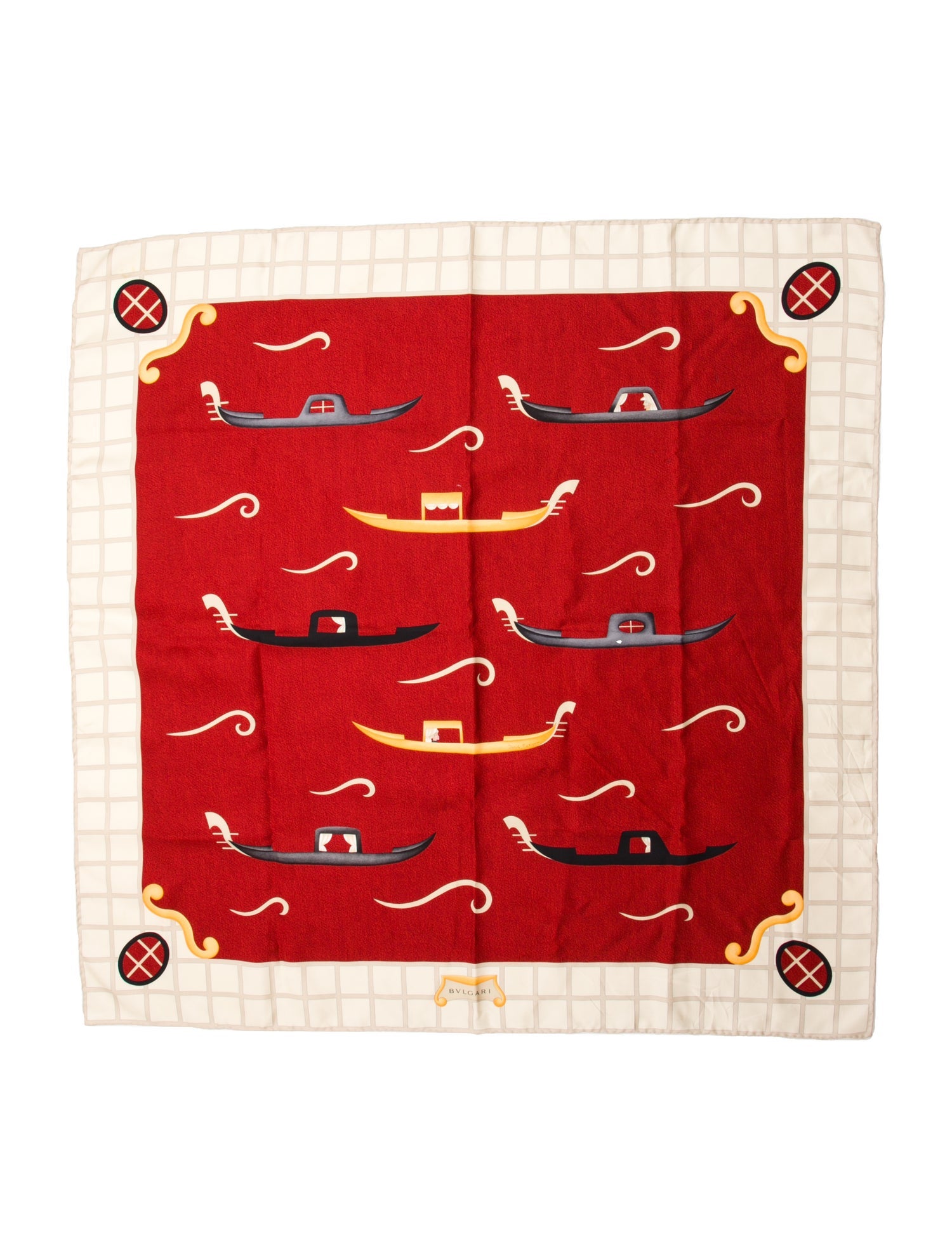 Bvlgari Silk Printed Scarf