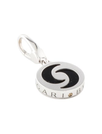 Bvlgari 18K Onyx Hypnotic Charm Pendant