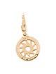 Bvlgari 18K Heart Tondo Sole Charm Pendant