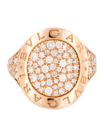 Bvlgari 18K Diamond Cocktail Ring