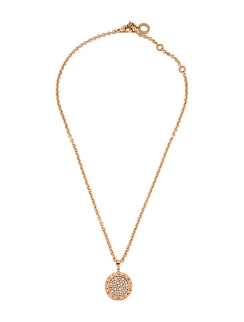 Bvlgari 18K Diamond Bvlgari Bvlgari Pendant Necklace