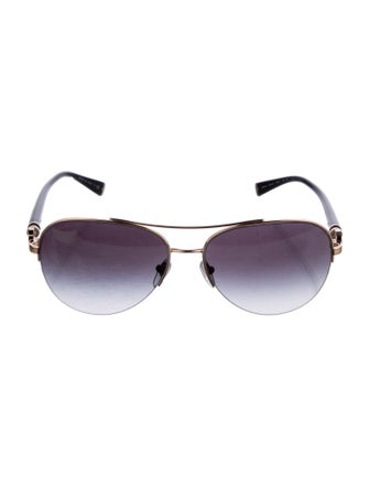 Bvlgari Gradient Aviator Sunglasses
