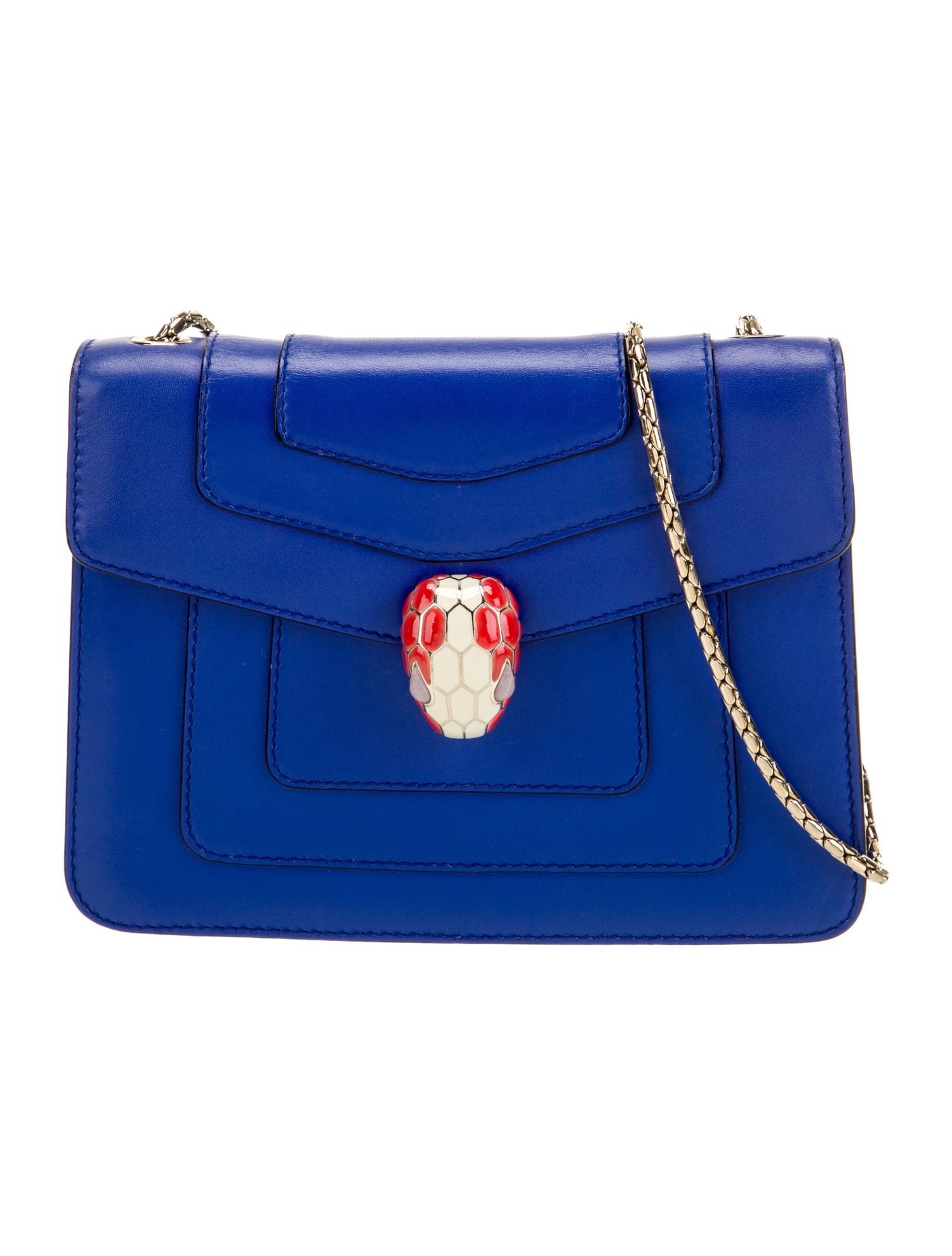 Bvlgari Leather Evening Bag