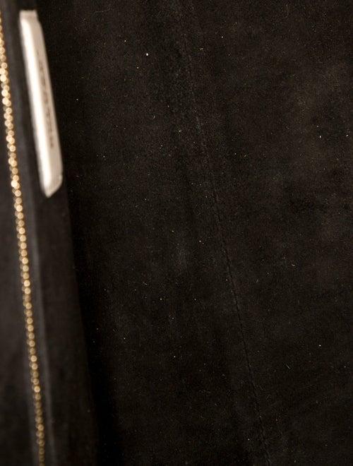 Bvlgari Leather Top Handle Bag