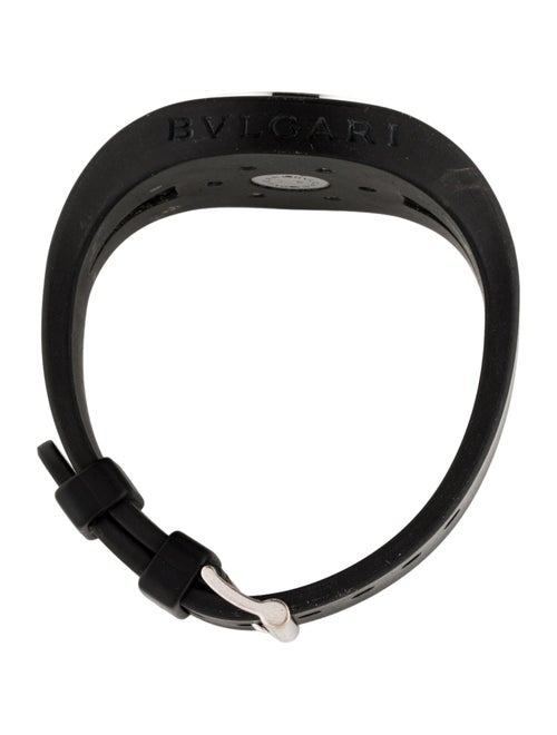 Bvlgari 18K Onyx Optical Spinning Wrap Bracelet