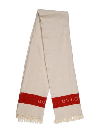 Bvlgari Merino Wool Printed Scarf