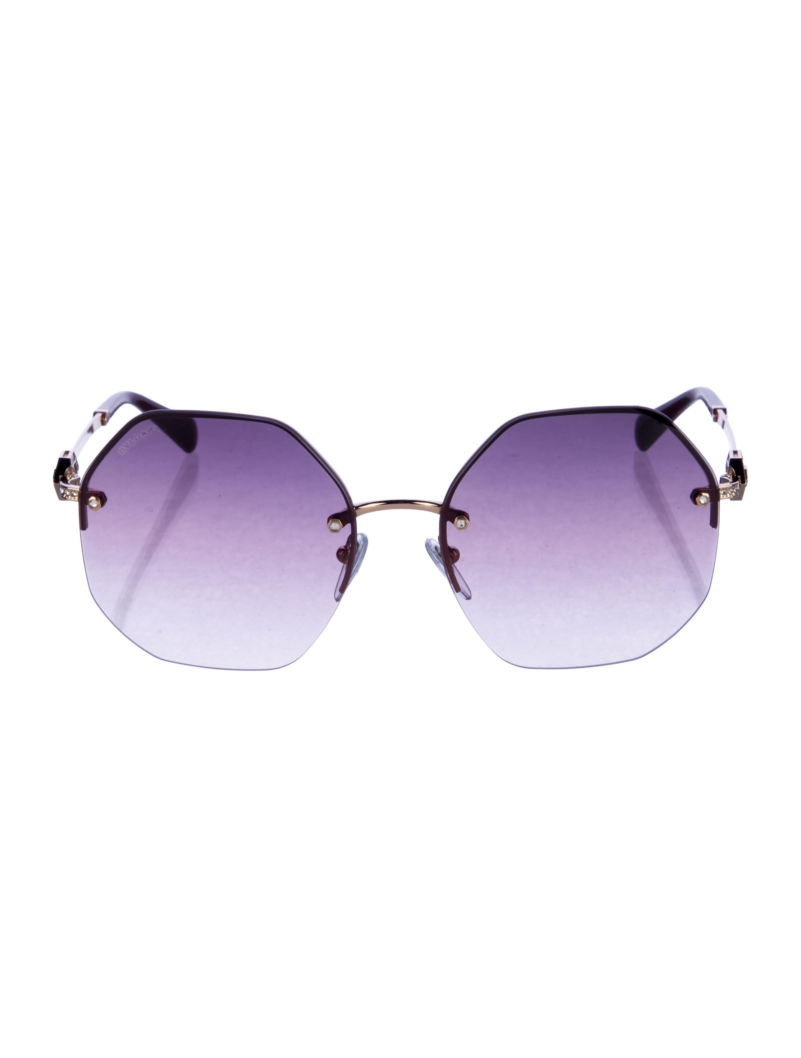 Bvlgari Oversize Gradient Sunglasses