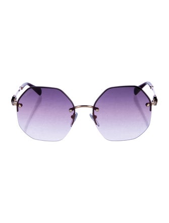 Bvlgari Oversize Gradient Sunglasses