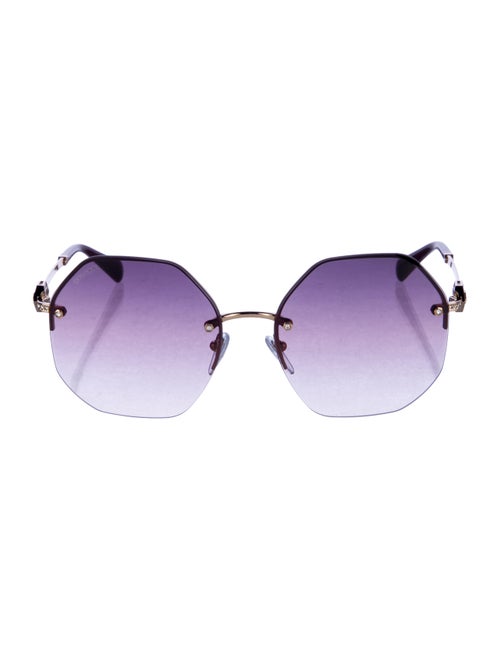 Bvlgari Oversize Gradient Sunglasses