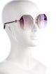 Bvlgari Oversize Gradient Sunglasses