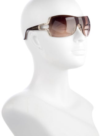 Bvlgari Shield Gradient Sunglasses