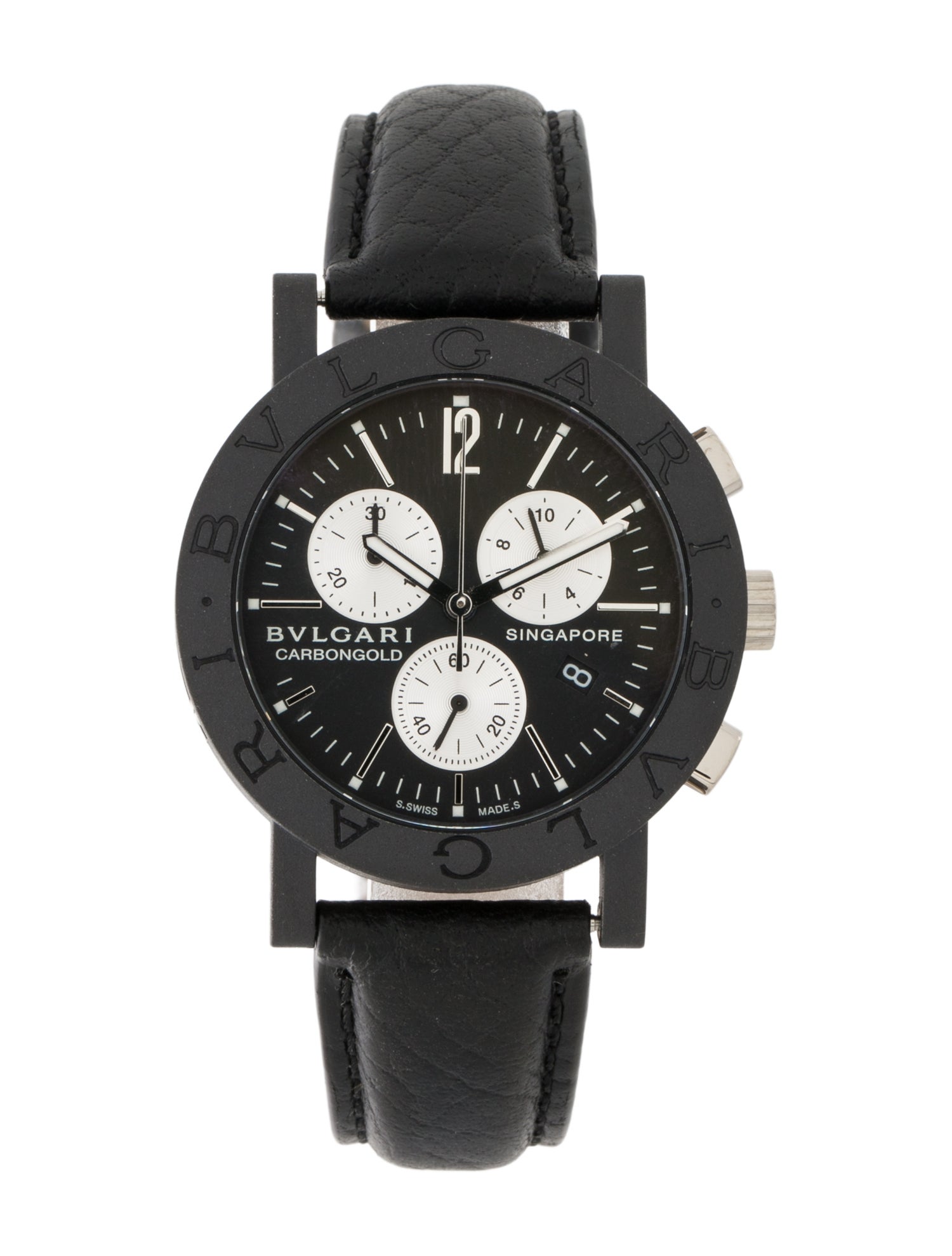 Bvlgari Carbongold Singapore Watch