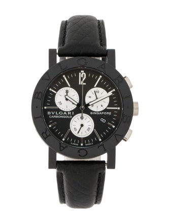 Bvlgari Carbongold Singapore Watch