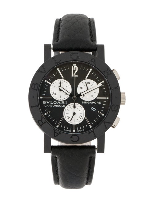 Bvlgari Carbongold Singapore Watch