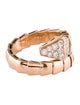 Bvlgari 18K Diamond Serpenti Viper Ring
