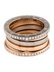 Bvlgari 18K Diamond B.zero1 Ring