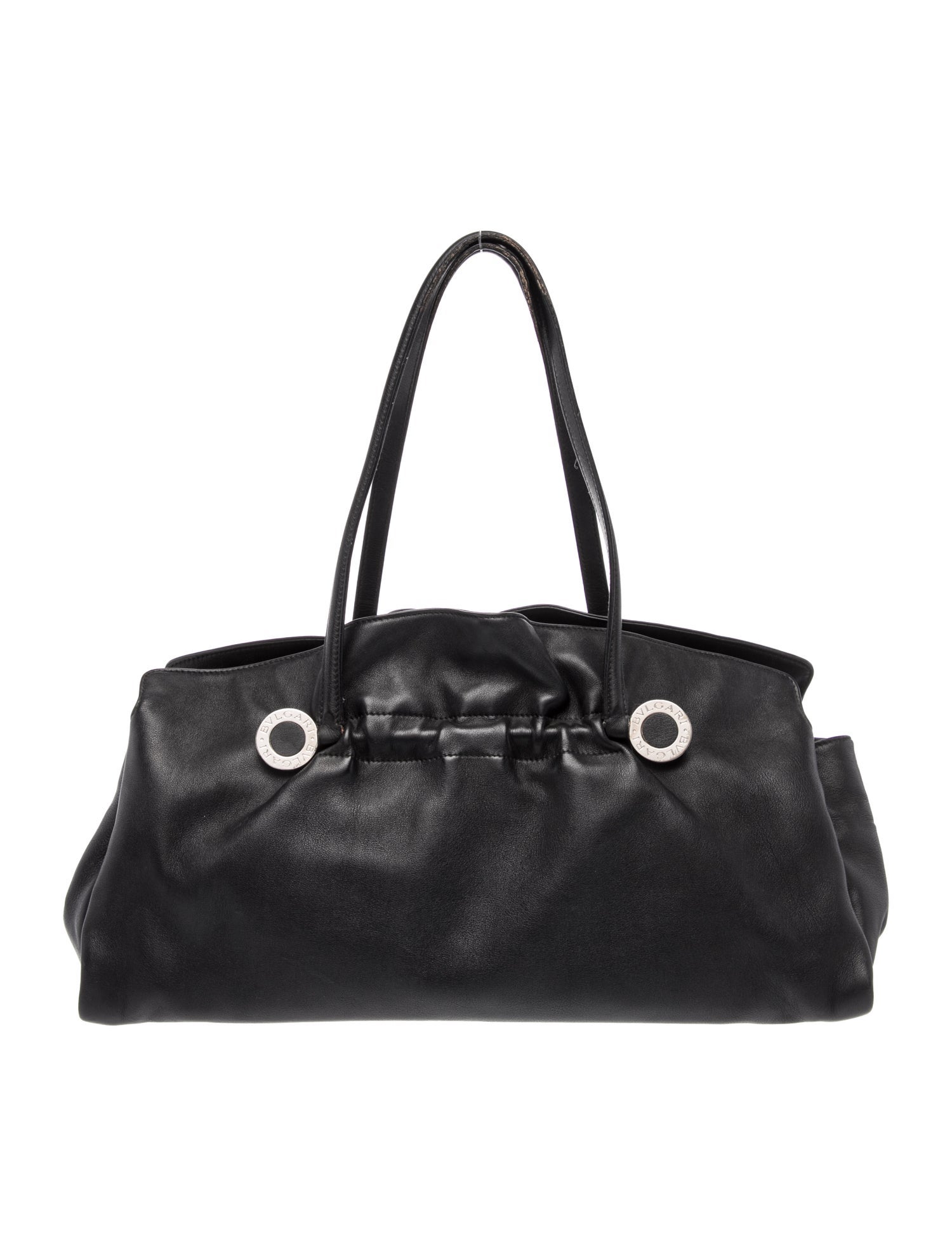 Bvlgari Leather Shoulder Bag