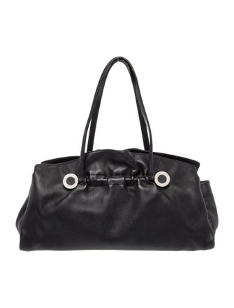 Bvlgari Leather Shoulder Bag