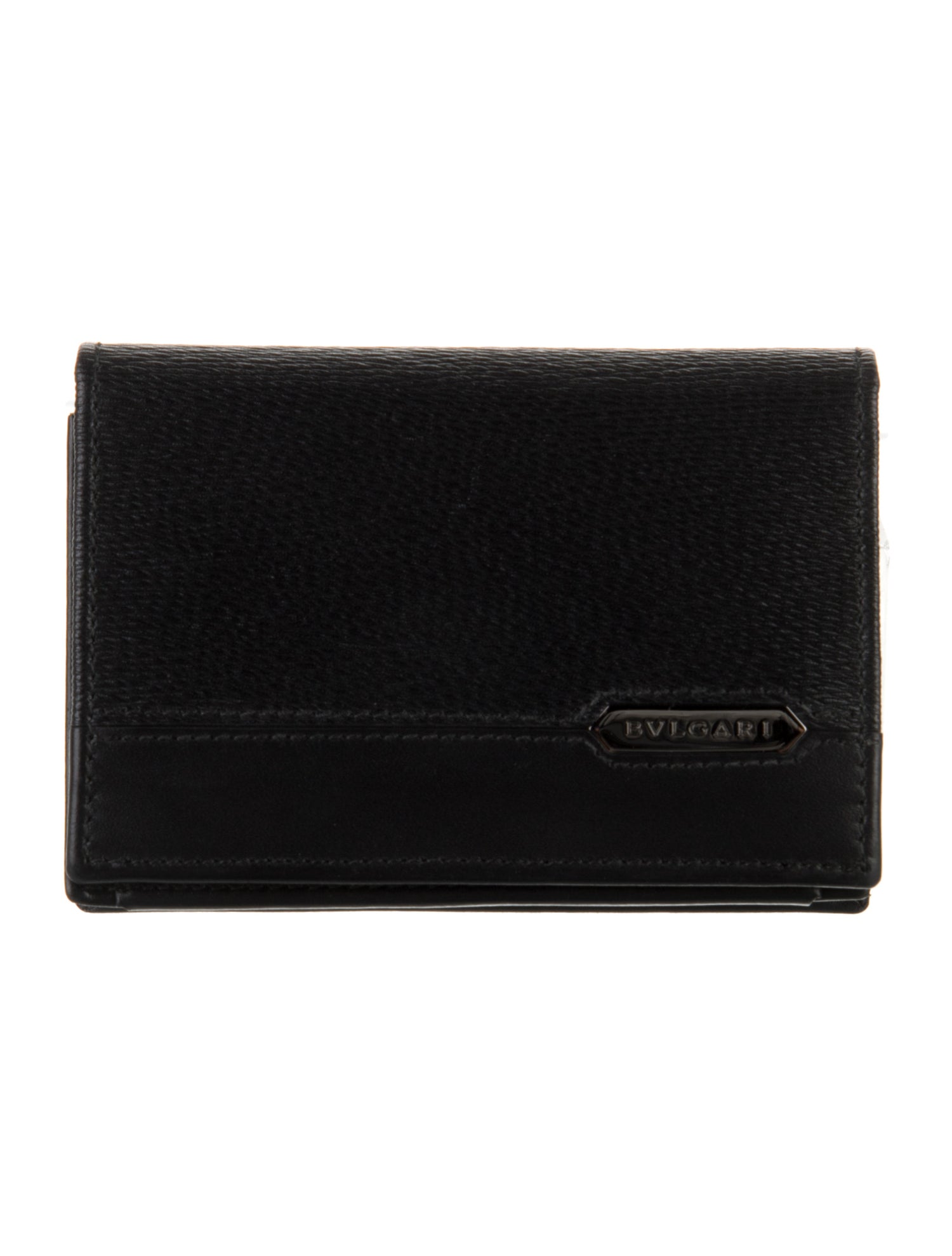 Bvlgari Leather Trifold Wallet
