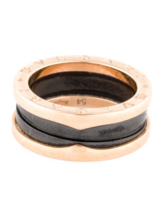 Bvlgari 18K Ceramic B.zero1 Band