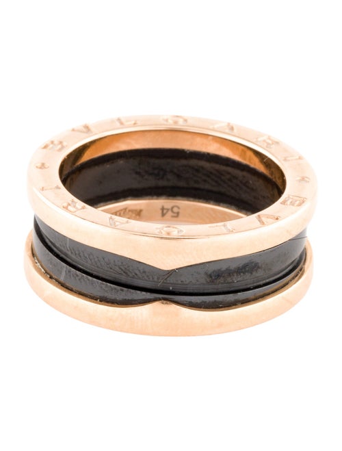Bvlgari 18K Ceramic B.zero1 Band