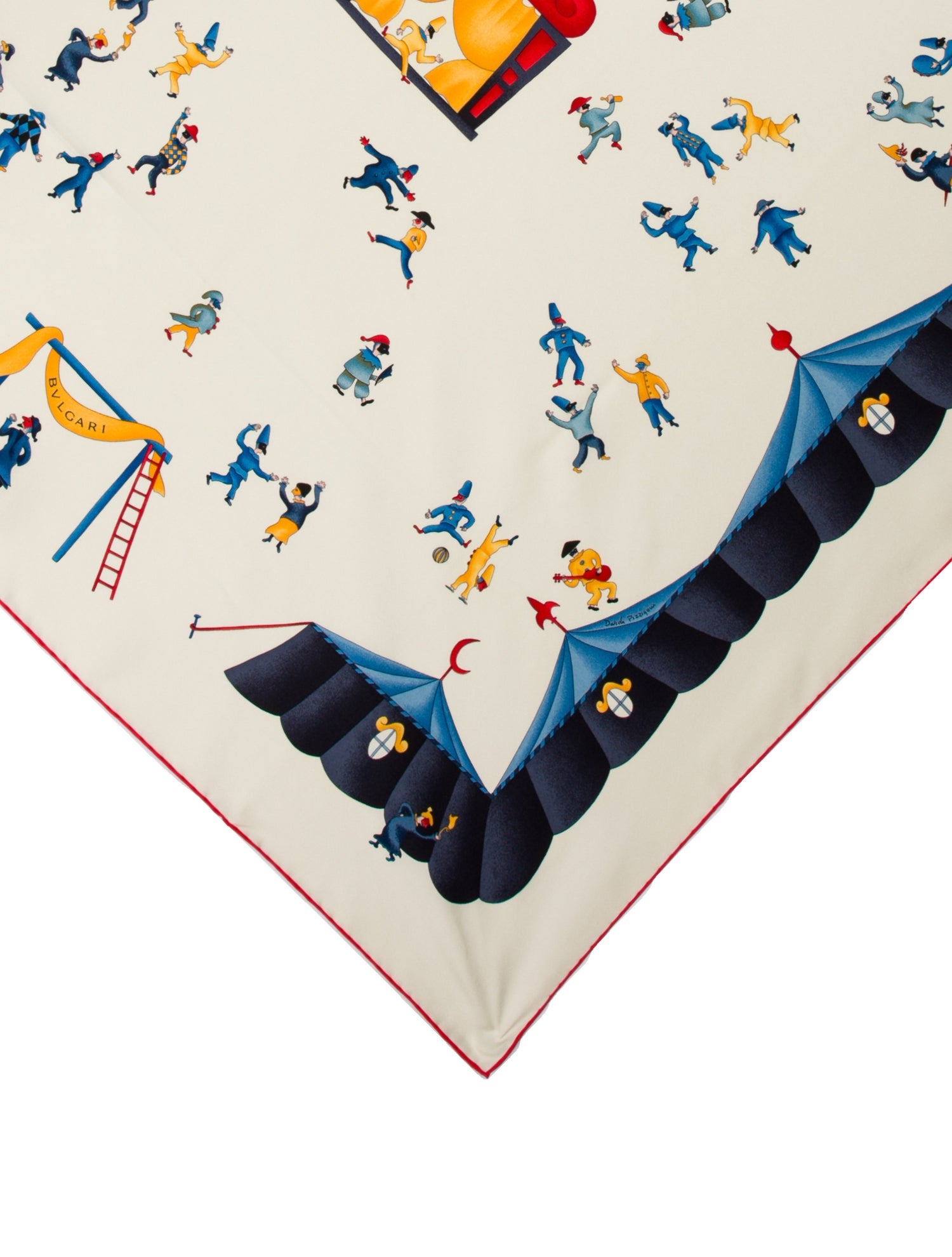 Bvlgari Silk Printed Scarf