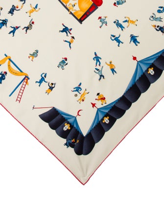 Bvlgari Silk Printed Scarf