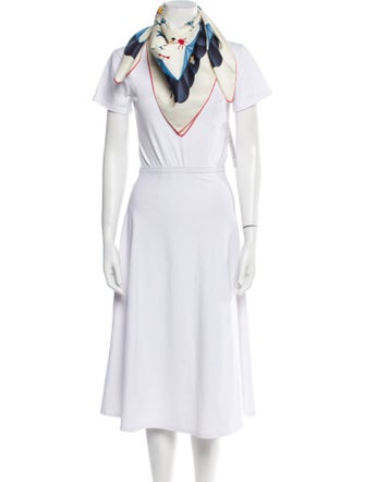 Bvlgari Silk Printed Scarf