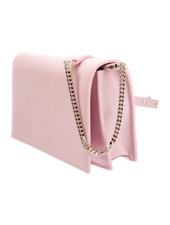 Bvlgari Leather Logo Infinitum Chain Wallet