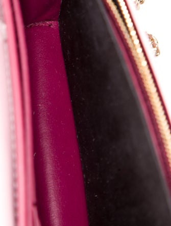 Bvlgari Leather Logo Infinitum Chain Wallet