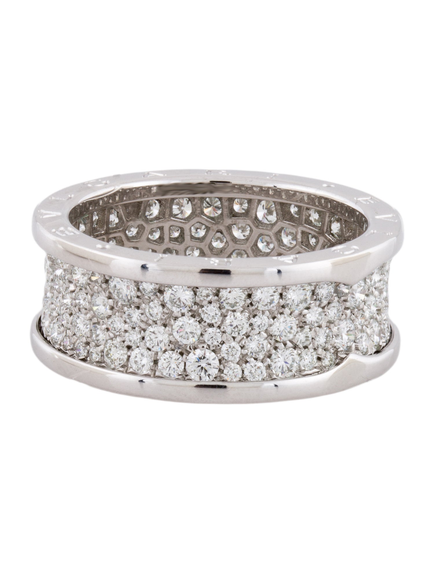 Bvlgari 18K Diamond B.Zero1 Ring
