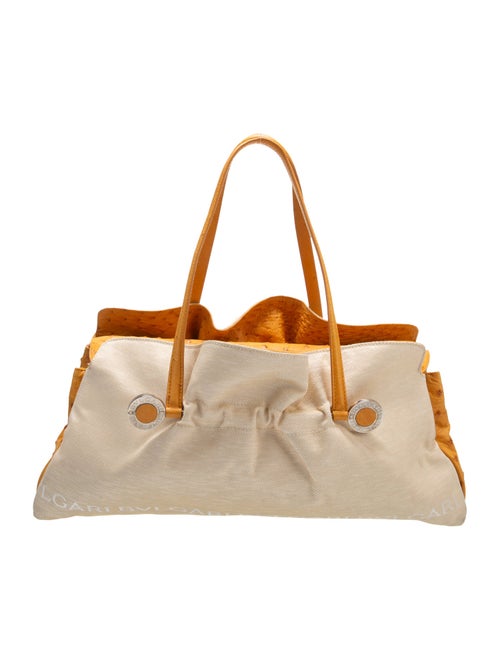 Bvlgari Canvas Shoulder Bag