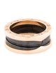 Bvlgari 18K Ceramic B.zero1 Band
