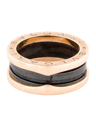 Bvlgari 18K Ceramic B.zero1 Band