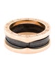 Bvlgari 18K Ceramic B.zero1 Band