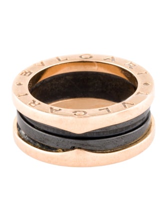 Bvlgari 18K Ceramic B.zero1 Band