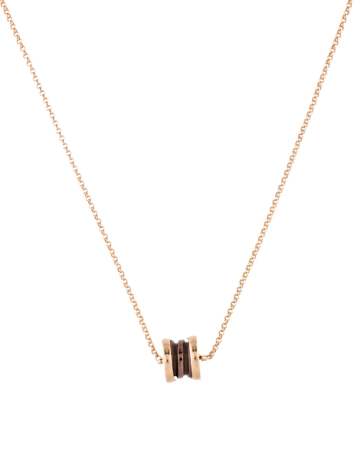 Bvlgari 18K B.zero1 Pendant Necklace