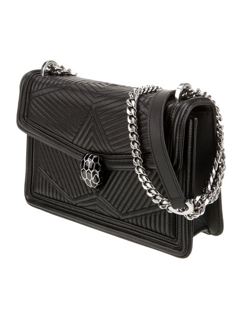 Bvlgari Leather Shoulder Bag