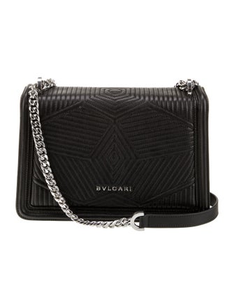 Bvlgari Leather Shoulder Bag