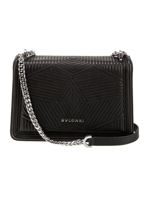 Bvlgari Leather Shoulder Bag
