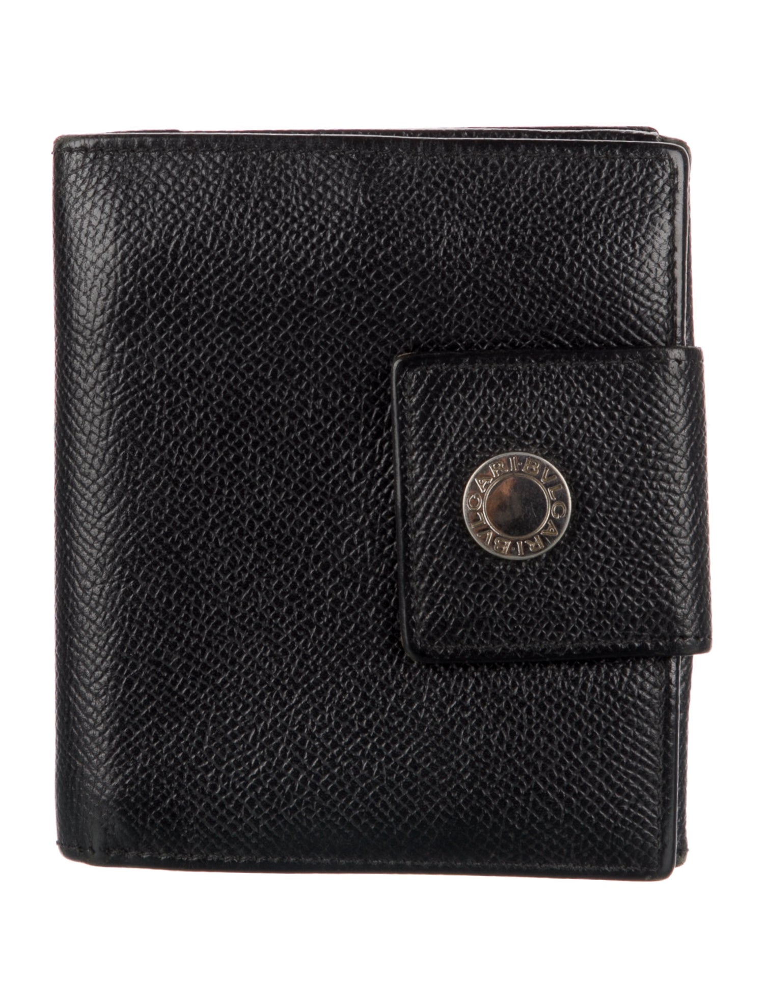 Bvlgari Leather Compact Wallet