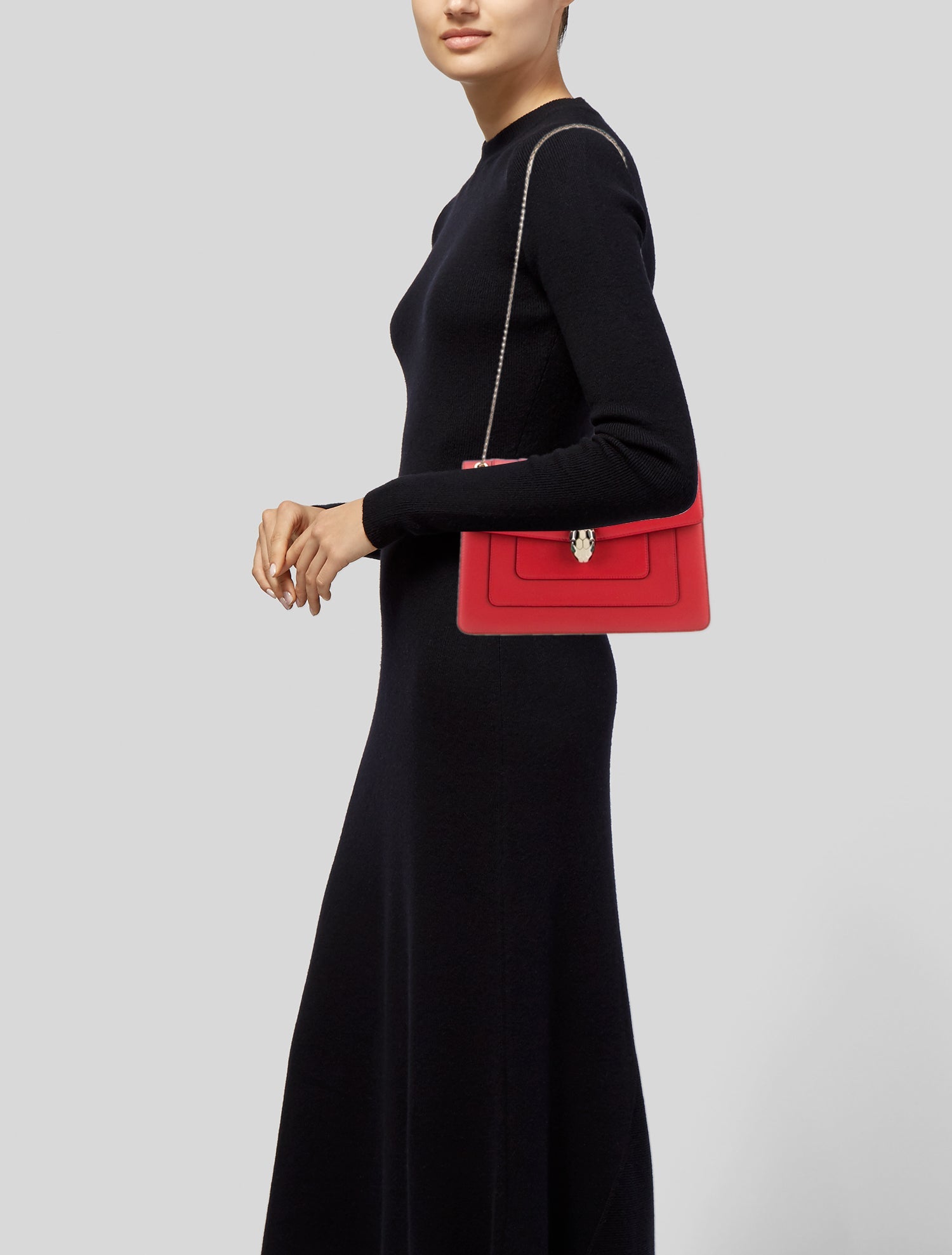 Bvlgari Leather Leather Serpenti Forever Small