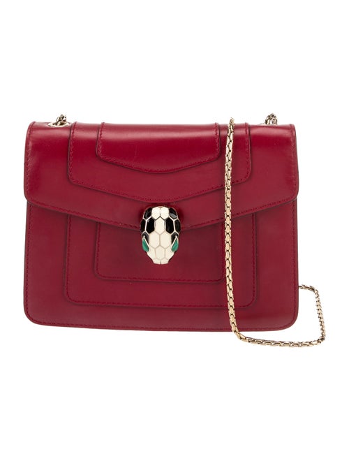 Bvlgari Leather Serpenti Forever Crossbody Bag Mini