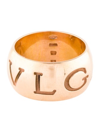 Bvlgari 18K Monologo Band