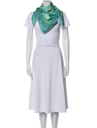 Bvlgari Silk Printed Scarf