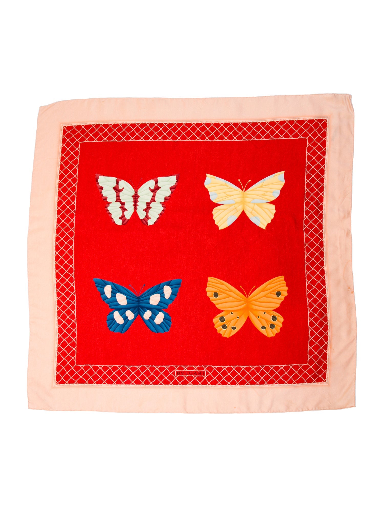 Bvlgari Silk Printed Scarf