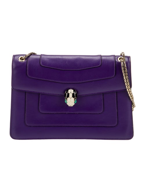 Bvlgari Leather Shoulder Bag
