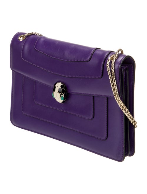 Bvlgari Leather Shoulder Bag