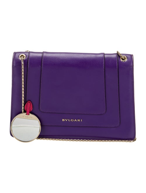Bvlgari Leather Shoulder Bag